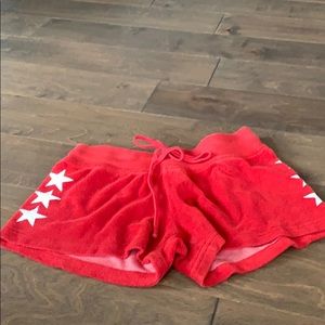 Hard tail terry shorts